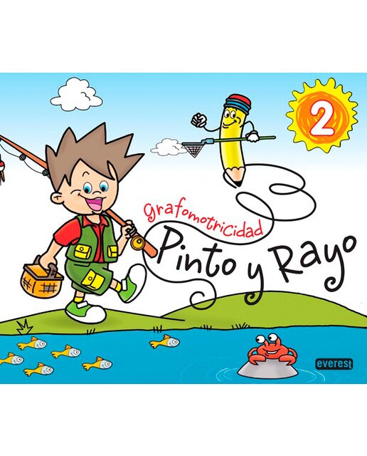 Pinto y Rayo, grafomotricidad, Educación Infantil. Cuaderno 2