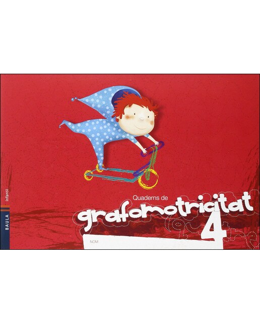 Quadern de l'alumne Grafomotricitat 4 - Infantil