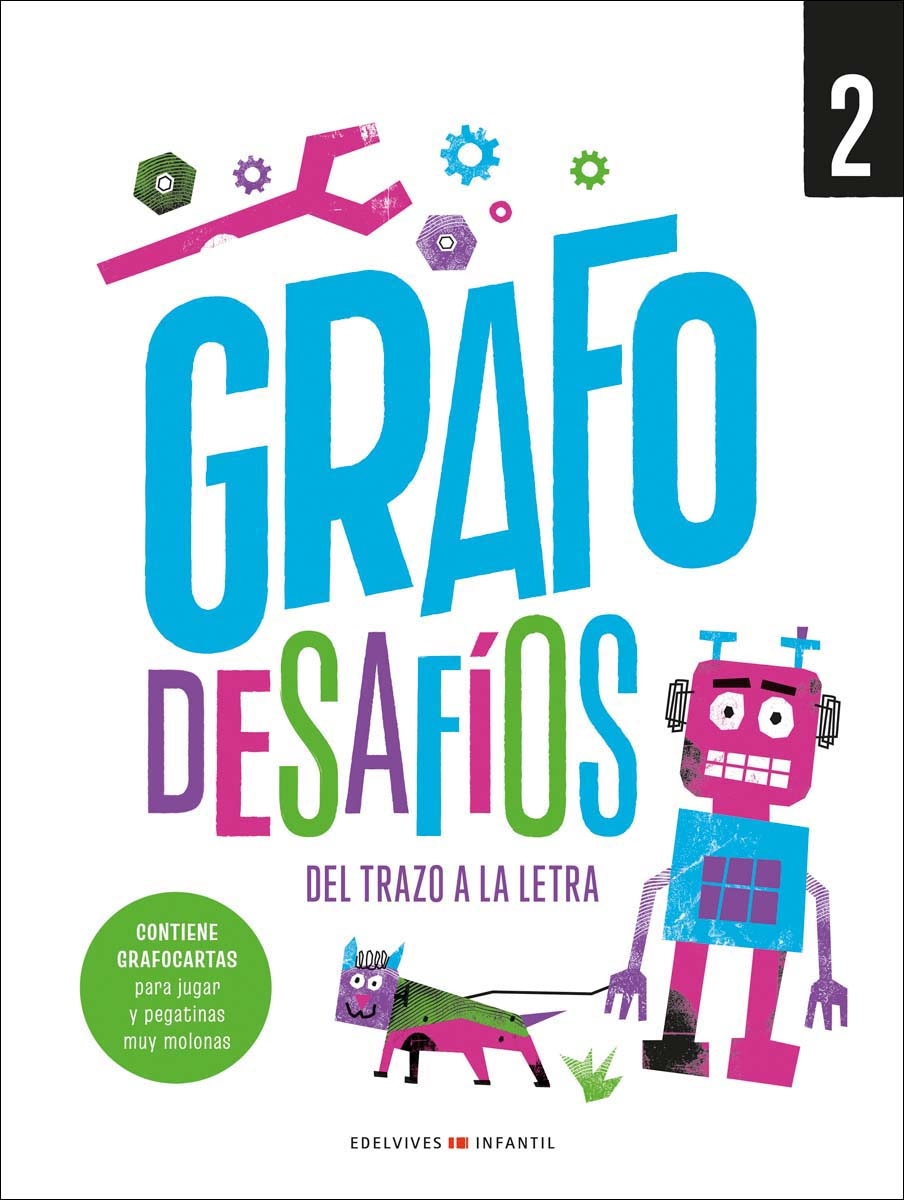 Imagen 0 de Grafo desafíos - Del trazo a la letra 2 (Tapa blanda)