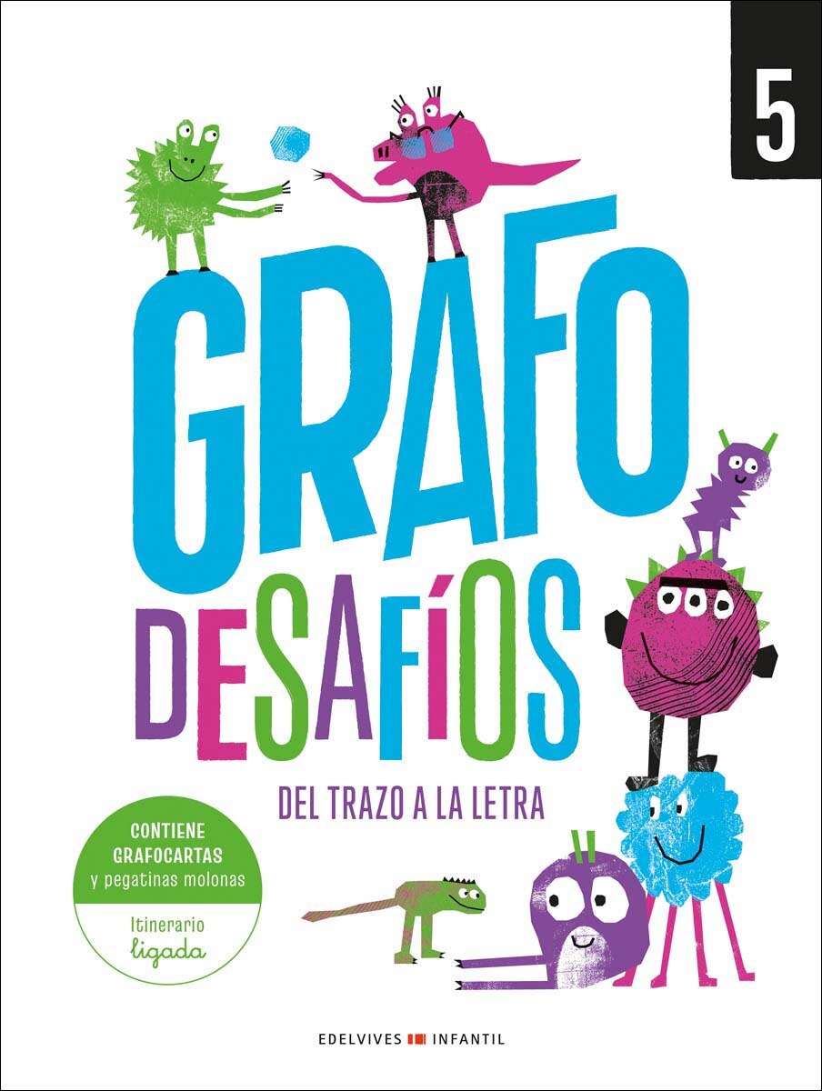 Grafo desafíos - Del trazo a la letra 5 (Tapa blanda) 1