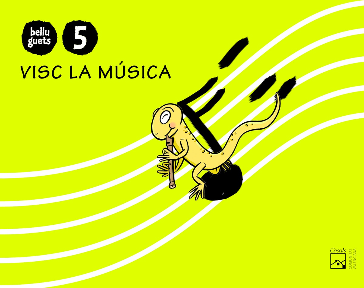 Quadern Visc la música 5 anys. Belluguets