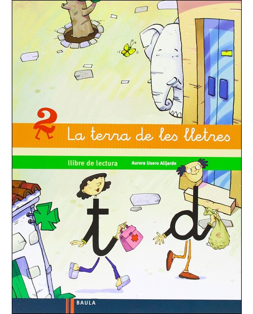 Imagen 0 de Llibre de lectura 2 La terra de les lletres Infantil  (Tapa blanda)