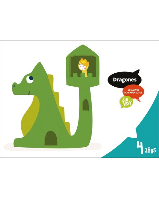 Imagen 0 de Dragones ¿Lo ves? (4 años) (Tapa blanda)