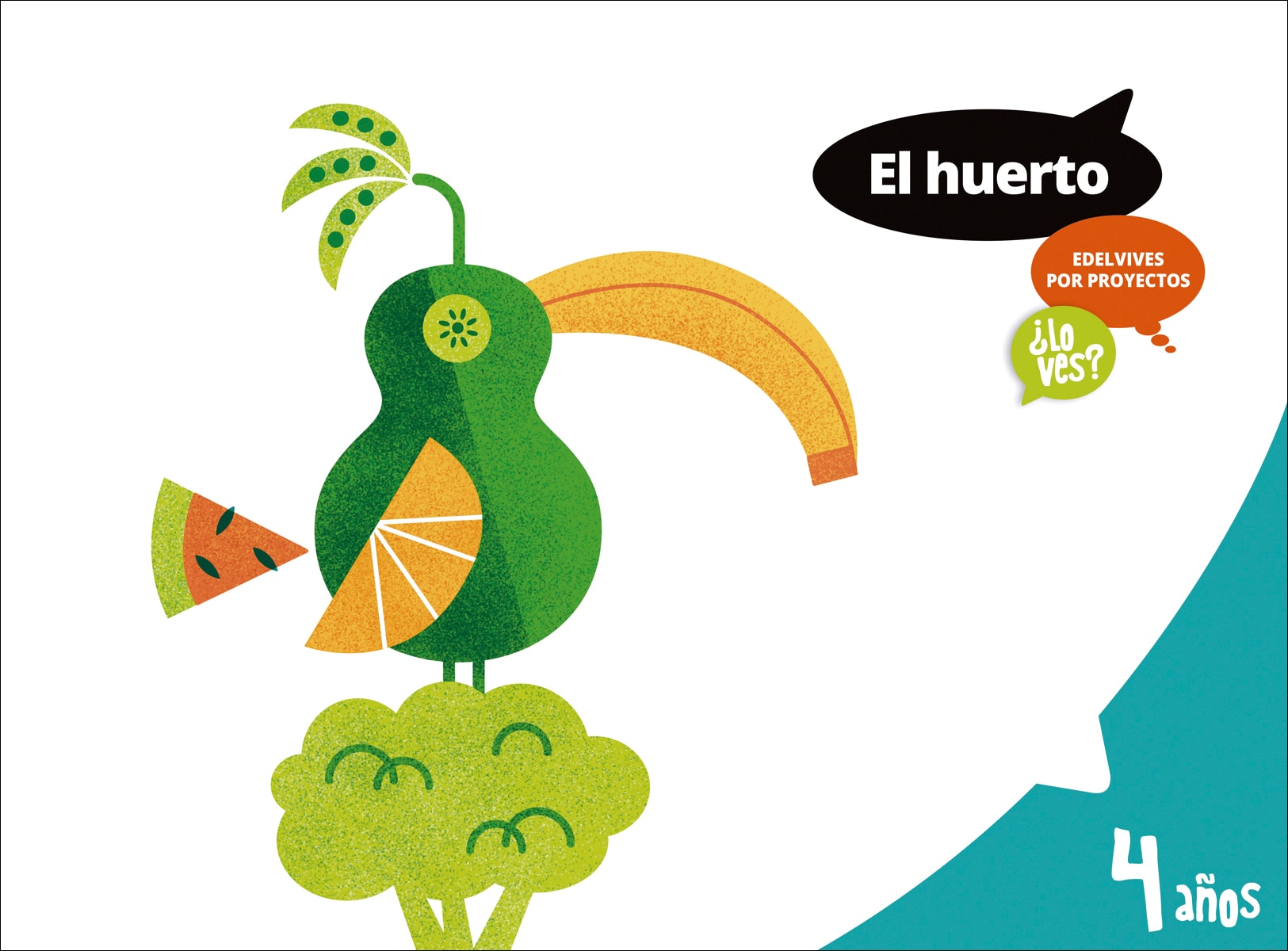 Huerto ¿Lo ves? (4 años) (Tapa blanda) 1