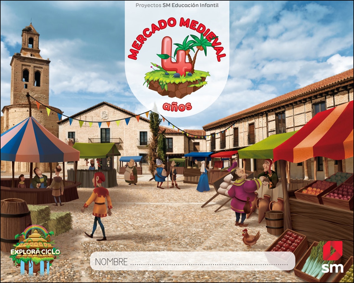 Mercado Medieval (Nivel 2). Explora (Tapa dura) 1