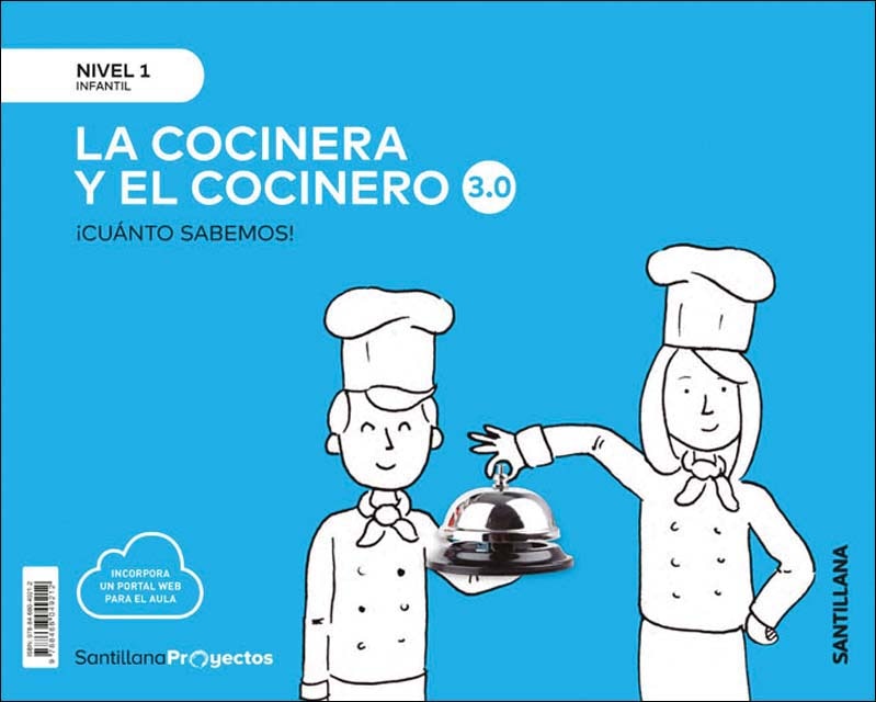 CUANTO SABEMOS NIVEL 1 LOS COCINEROS 3.0 (Tapa blanda) 1