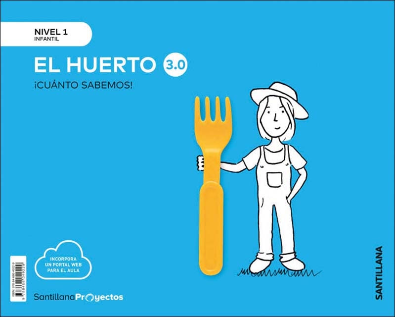 CUANTO SABEMOS NIVEL 1 EL HUERTO 3.0  (Tapa blanda) 1