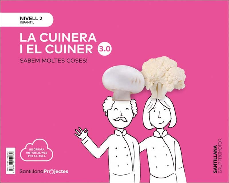 SABEM MOLTES COSES NIVELL 2 LA CUINERA I EL CUINER 3.0  (Tapa blanda) 1