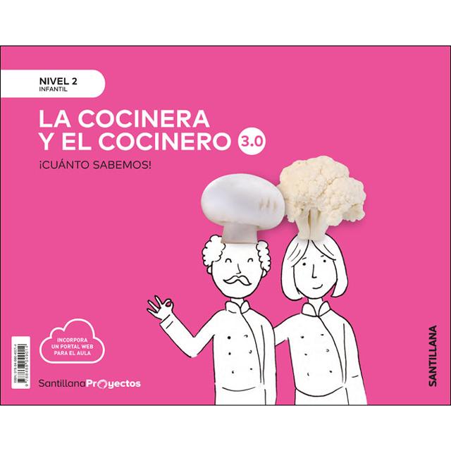 ¡CUÁNTO SABEMOS! NIVEL 2. LOS COCINEROS 3.0 (Tapa blanda) 1