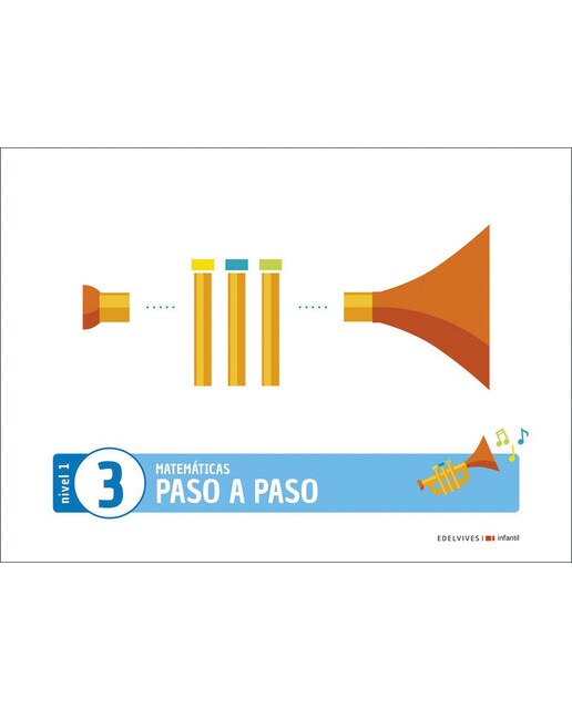 Proyecto Matemáticas Paso a paso - Nivel 1. Cuaderno 3 (Tapa blanda) 1