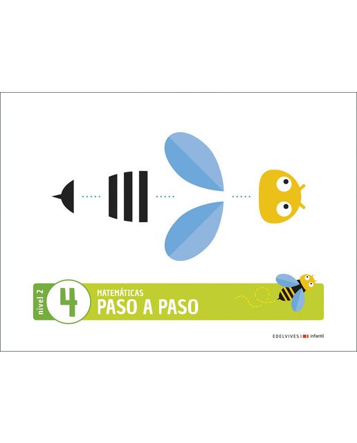 Proyecto Matemáticas Paso a paso - Nivel 2. Cuaderno 4  (Tapa blanda) 1
