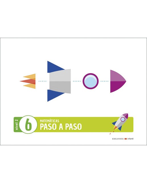 Proyecto Matemáticas Paso a paso - Nivel 2. Cuaderno 6  (Tapa blanda) 1