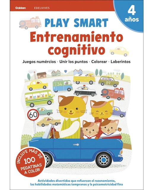 Play Smart : Entrenamiento cognitivo. 4 años