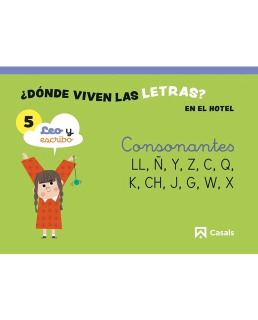Imagen 0 de Nivel 5 ¿Dónde viven las letras? En el hotel. 5 años