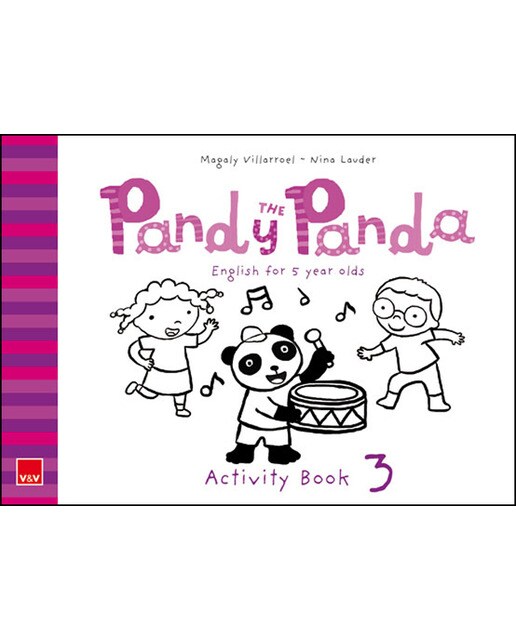 Pandy The Panda Activity Book 3  (Tapa blanda) 1