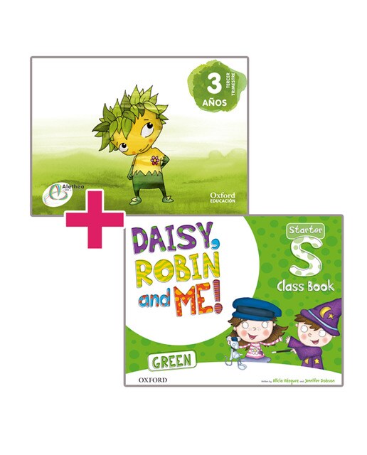 Alethea and Daisy, Robin and Me! Green. Pack Global 3 años