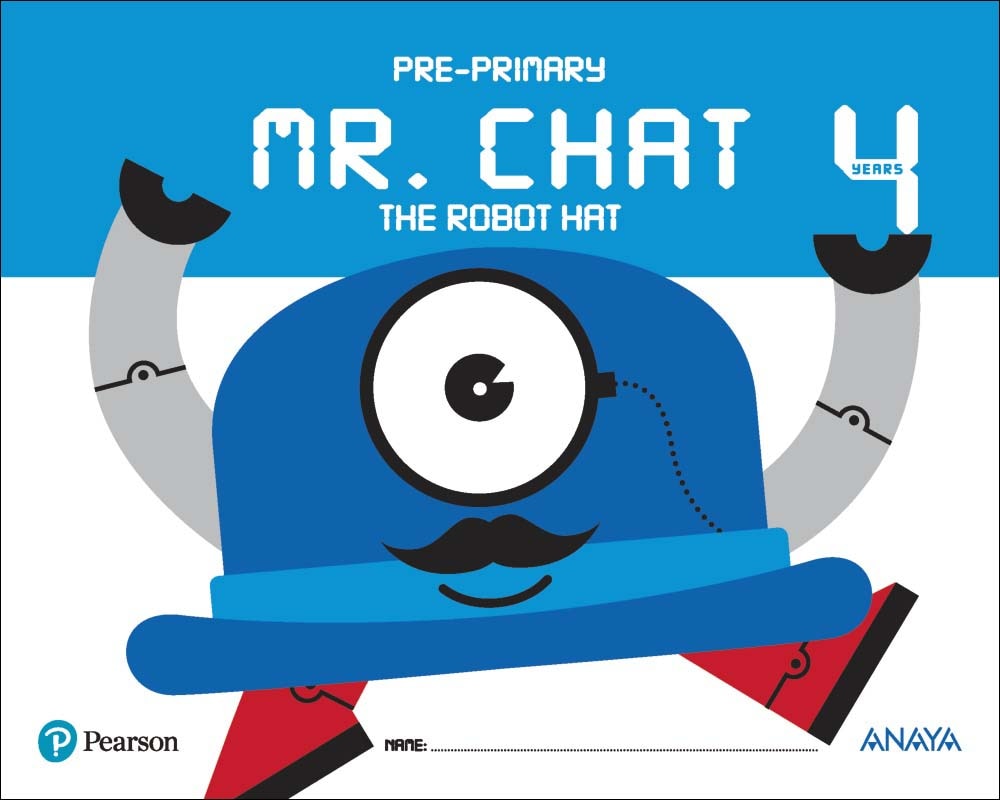Mr. Chat The Robot Hat 4 years.  (Tapa blanda) 1