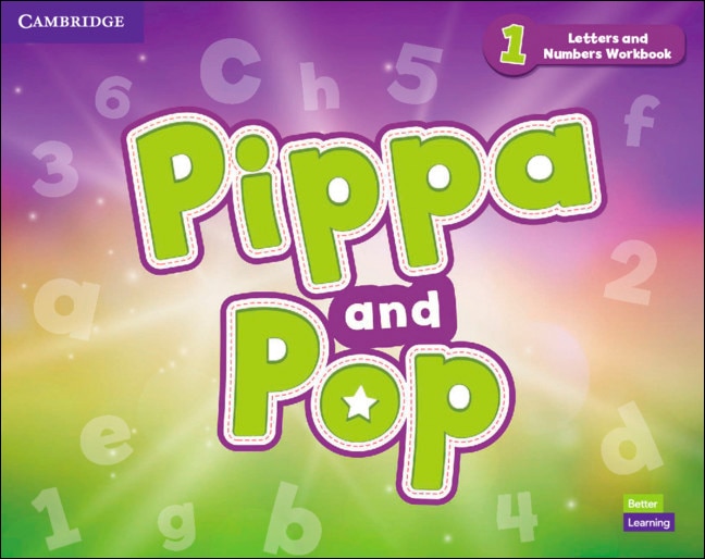 Pippa and Pop Level 1 Letters and Numbers Workbook British English  (Tapa blanda) 1