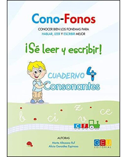 CONO-FONOS 3. ¡SE LEER Y ESCRIBIR! CUADERNO 4  (Tapa blanda) 1