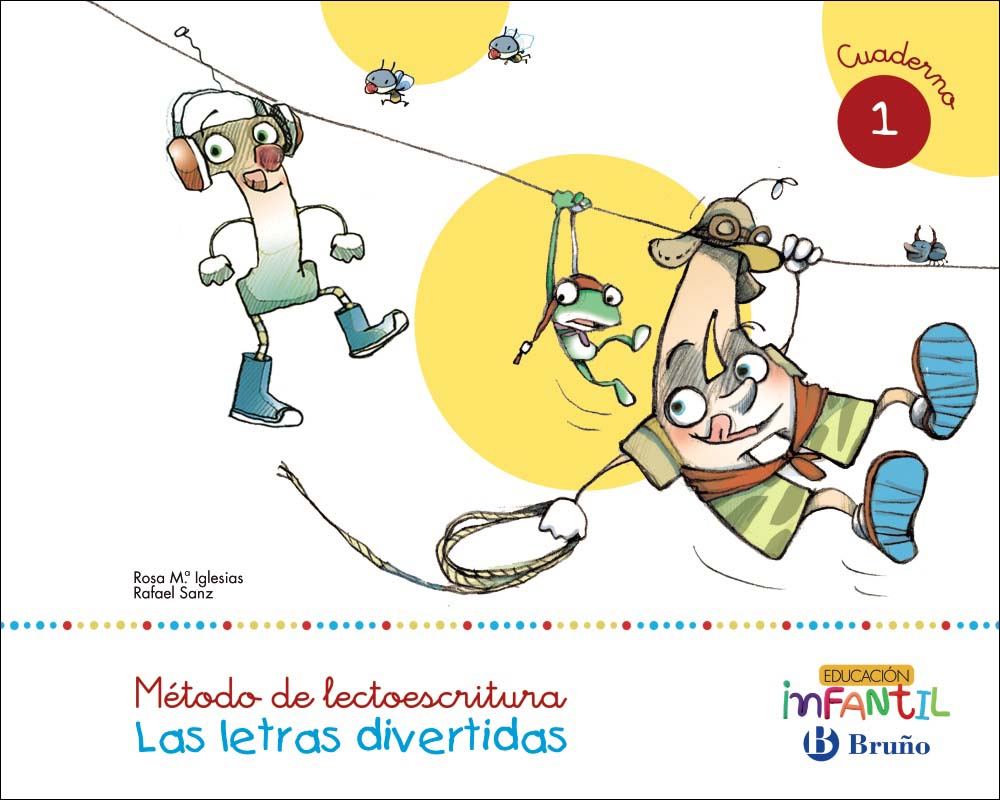 Imagen 0 de Las letras divertidas Pauta Cuaderno 1