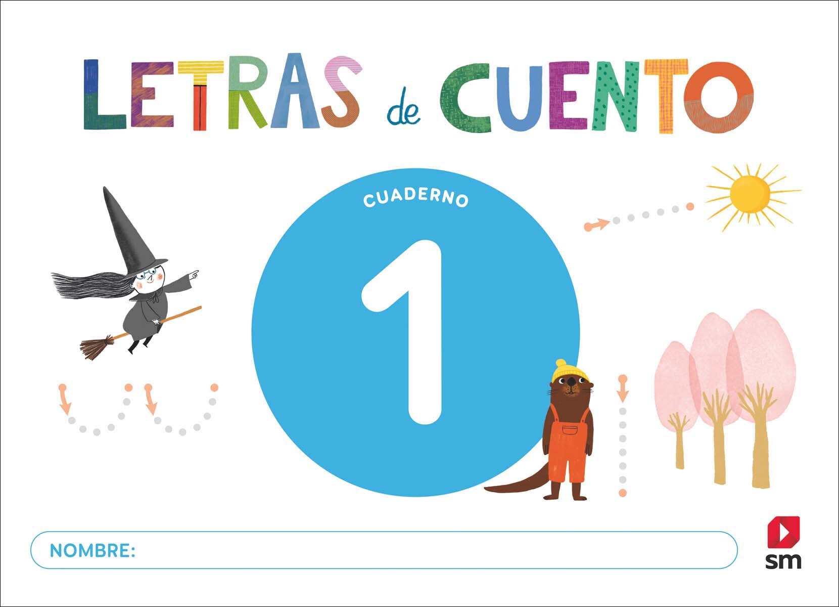 Imagen 0 de Cuaderno de lectoescritura 1. Letras de cuento  (Tapa blanda)