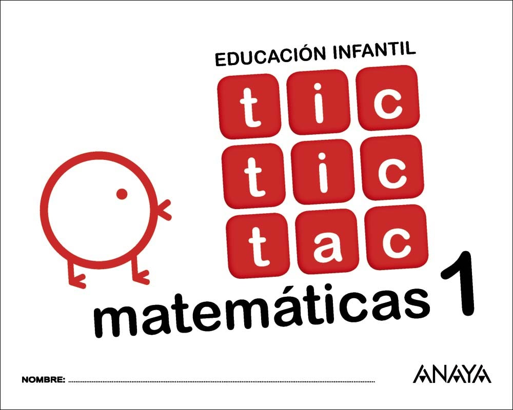 Imagen 1 de Tic tic tac matemáticas 1.  (Tapa blanda)
