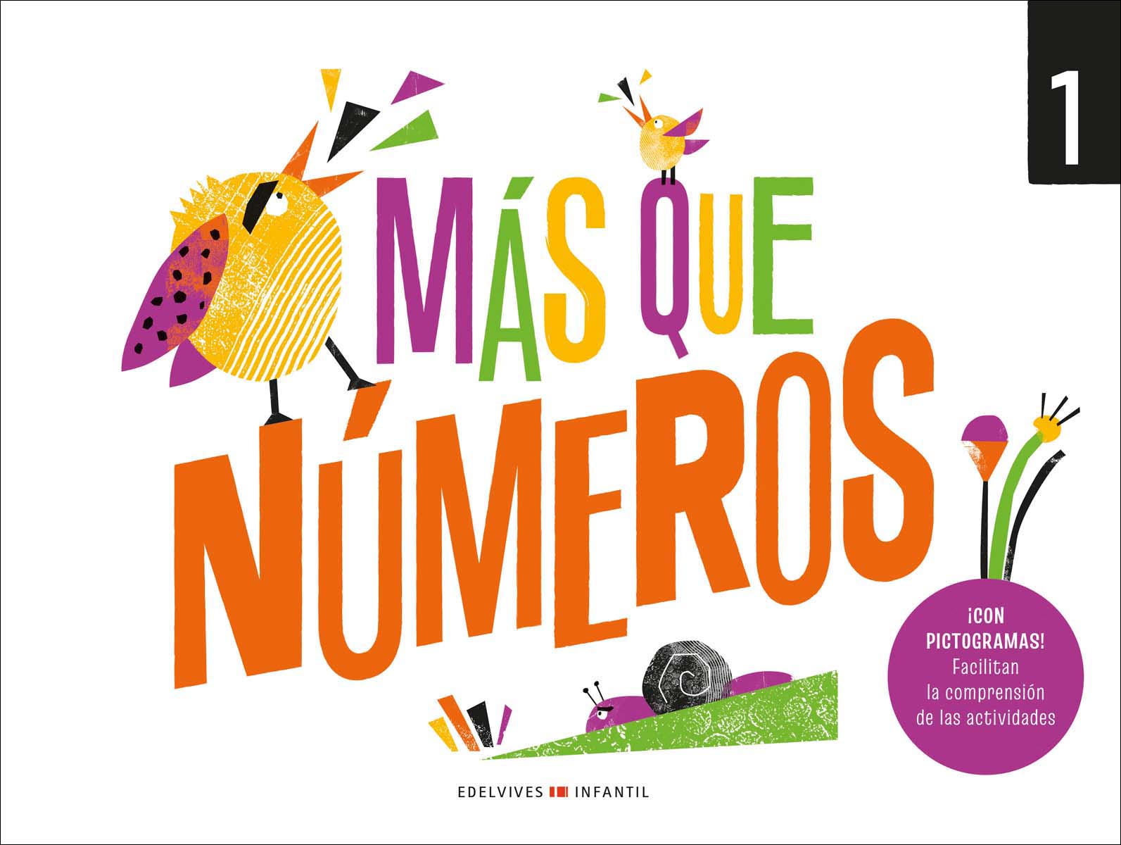 Imagen 0 de Más que números 1  (Tapa blanda)