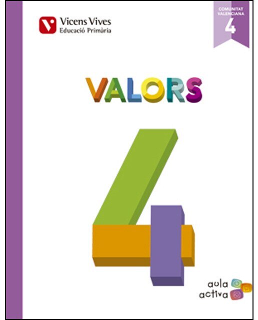 Valors 4 Valencia (aula Activa)  (Tapa blanda) 1
