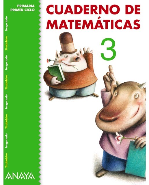 Cuaderno de matemáticas 3.