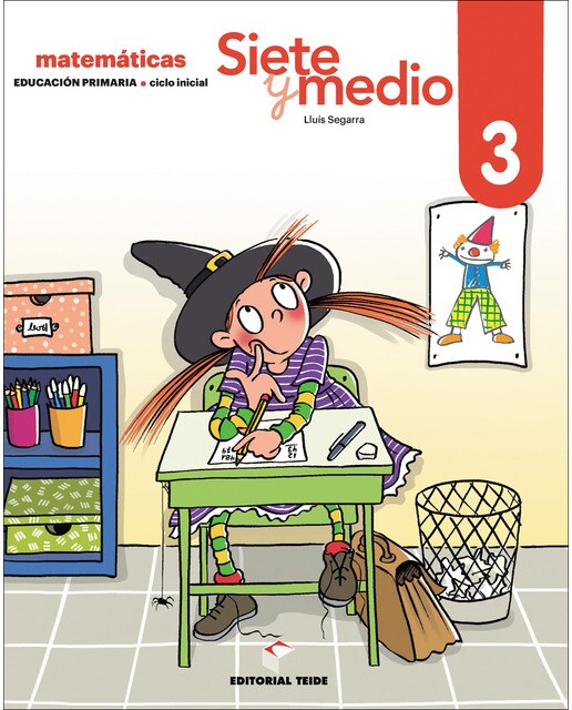 Portada de Siete y medio. Cuaderno 03 (Ed. 2019) (Tapa blanda).