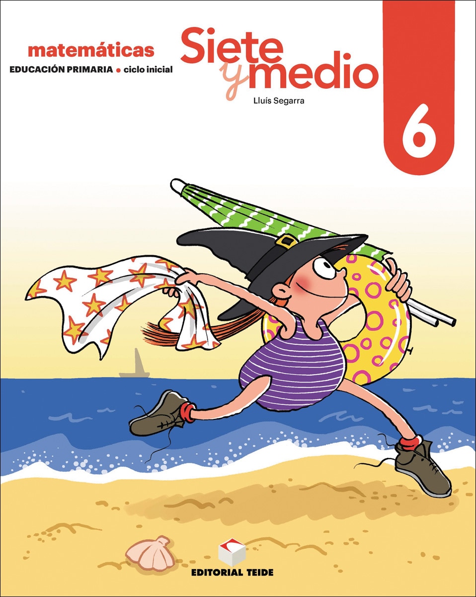 Portada de Siete y medio. Cuaderno 06 (Ed. 2019) (Tapa blanda).