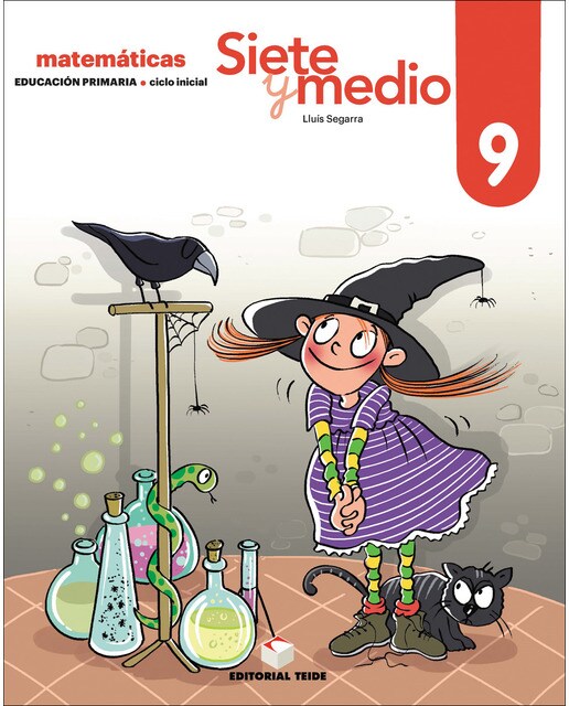 Portada de Siete y medio. Cuaderno 09 (ed. 2019) (Tapa blanda).