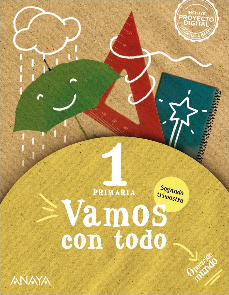Imagen 0 de Vamos con todo 1. Segundo trimestre. (Tapa blanda)
