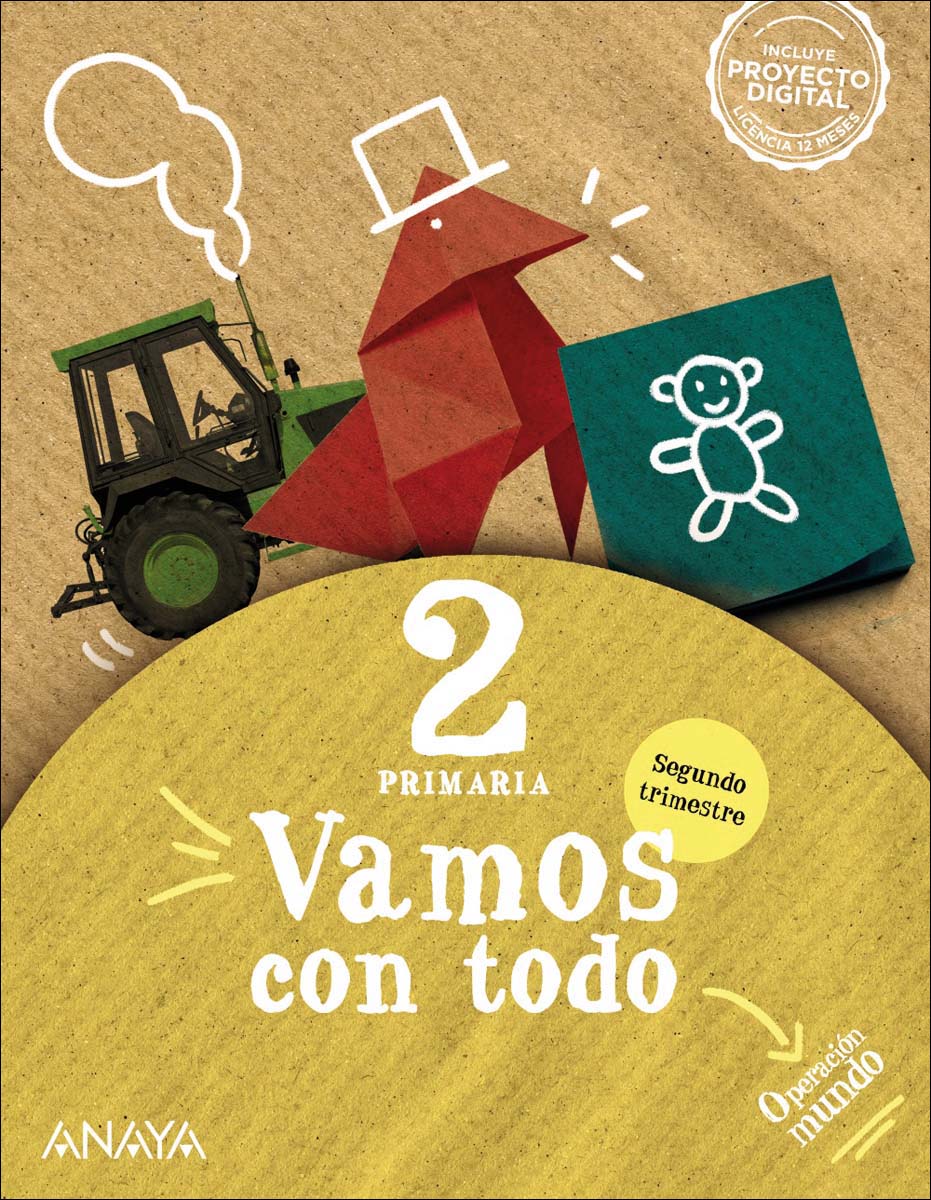 Imagen 1 de Vamos con todo 2. Segundo trimestre.  (Tapa blanda)