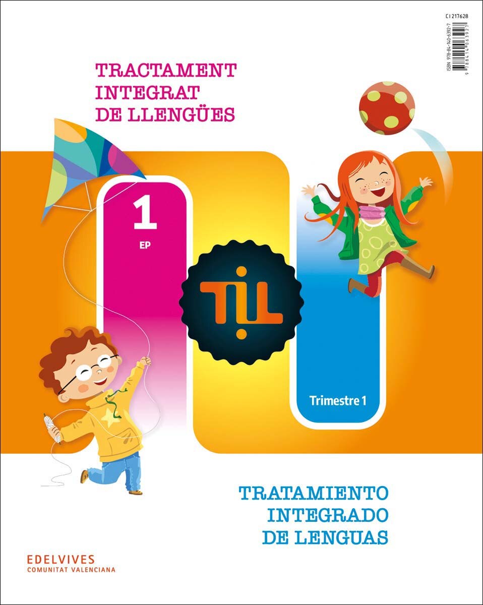 Portada de TIL : Tractament Integrat de Llengües - Tratamiento Integrado de Lenguas 1