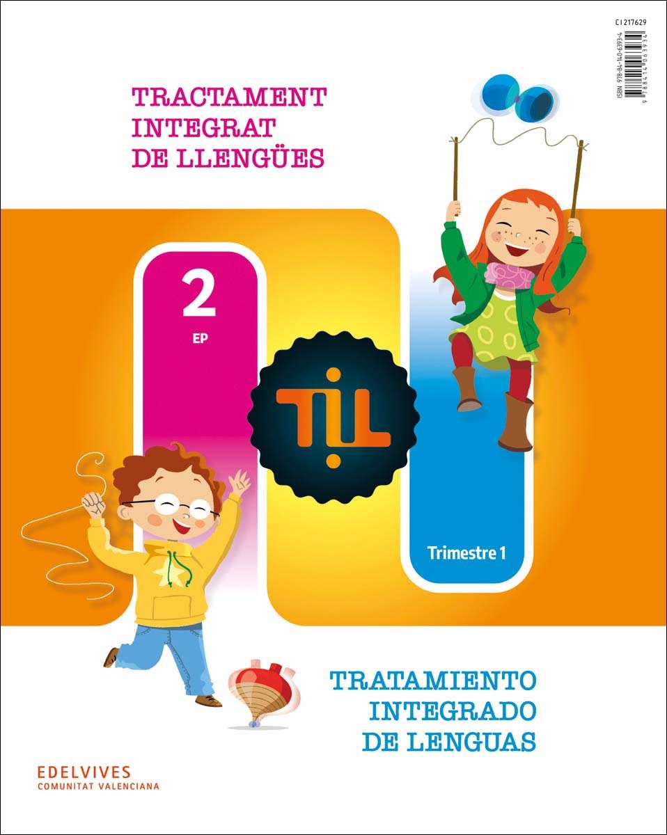 TIL : Tractament Integrat de Llengües - Tratamiento Integrado de Lenguas 2  (Tapa blanda) 1