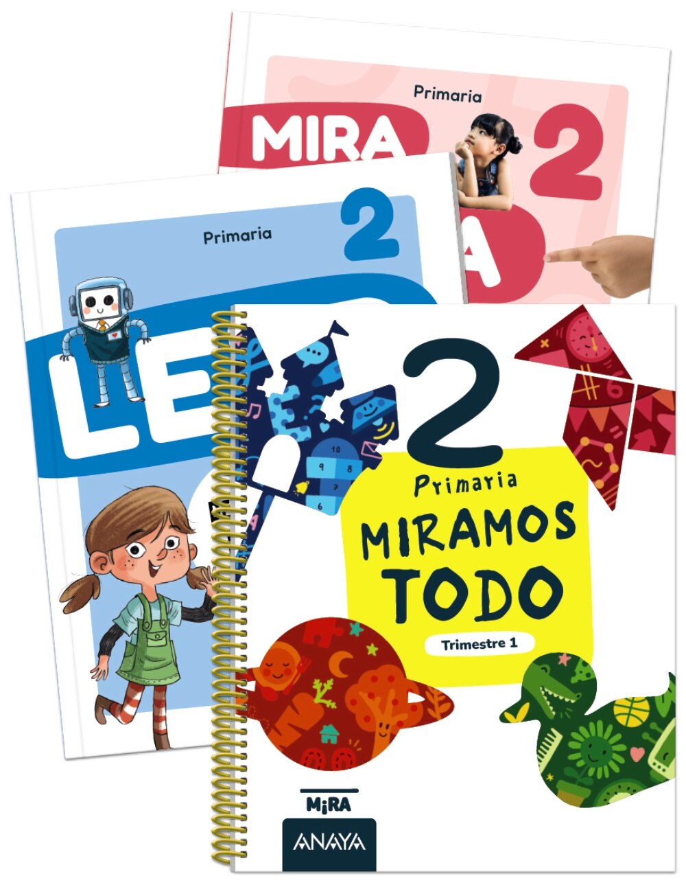 MIRAMOS TODO 2. PRIMER TRIMESTRE. + DETE  (Tapa blanda) 1