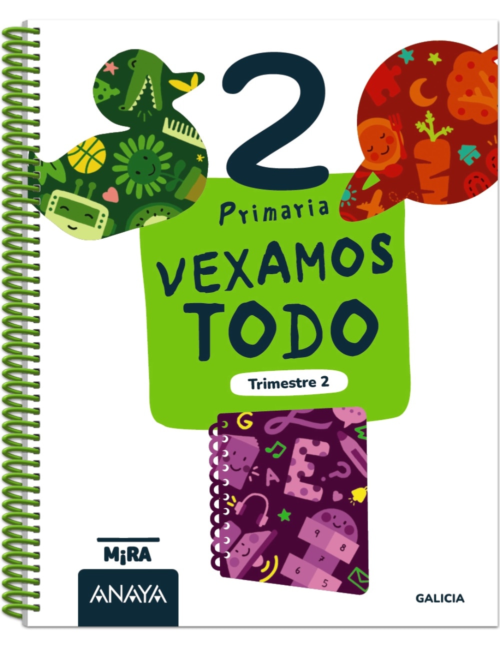 Imagen 1 de VEXAMOS TODO 2. SEGUNDO TRIMESTRE  (Tapa blanda)