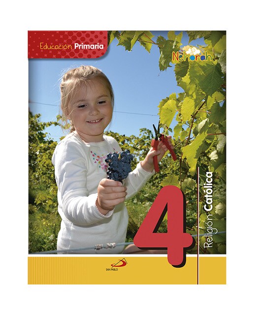 Portada de Proyecto Nehorah - Religión Católica 4 - Educación Primaria: (Libro del alumno) (Tapa blanda).