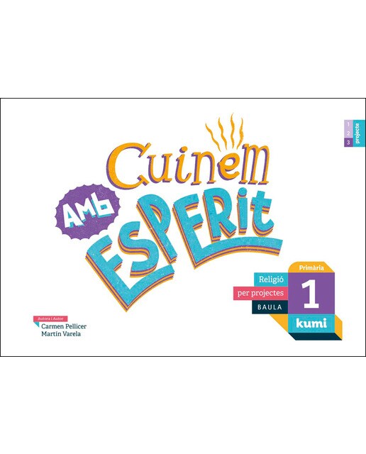 Portada de Cuinem amb esperit 1r Primària Projecte Kumi (Tapa blanda).
