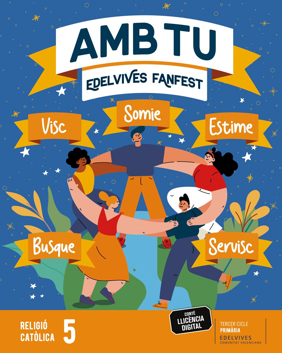 Portada de Projecte: FanFest. Religió catòlica 5.