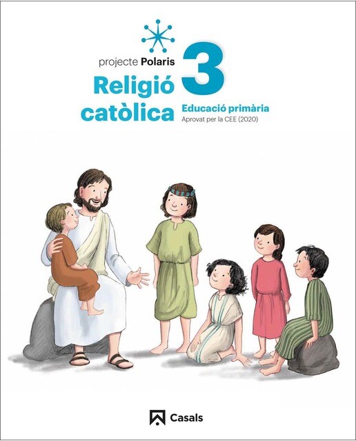 Portada de Religió catòlica 3 PRIM Polaris LOMLOE.