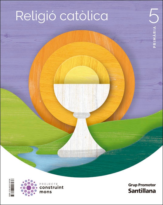 Portada de RELIGIO CATOLICA 5 PRIMARIA CONSTRUINT MONS (Tapa blanda).