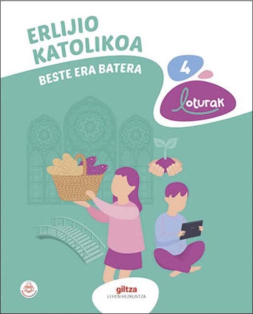Portada de ERLIJIO KATOLIKOA 4 (Tapa blanda).