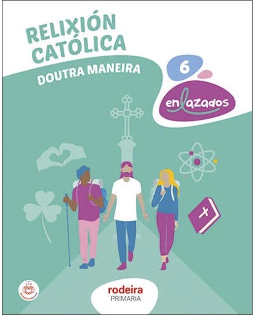 Portada de RELIXIÓN CATÓLICA 6 (Tapa blanda).