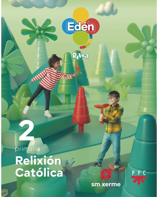 Relixión Católica. 2 Primaria Edén. Revoa  (Tapa blanda) 1