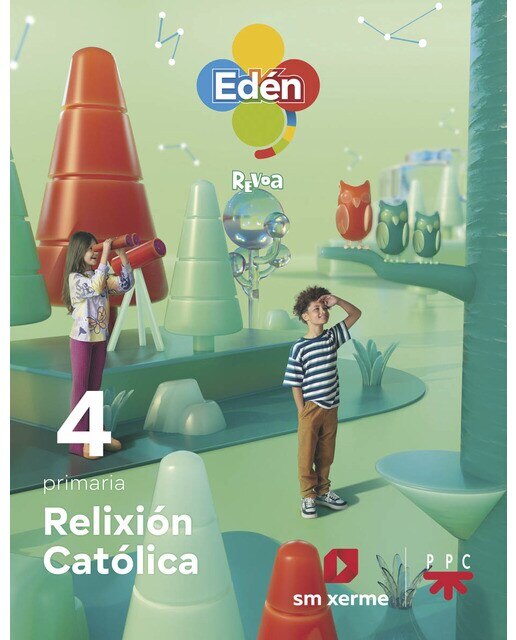 Relixión Católica. 4 Primaria Edén. Revoa  (Tapa blanda) 1
