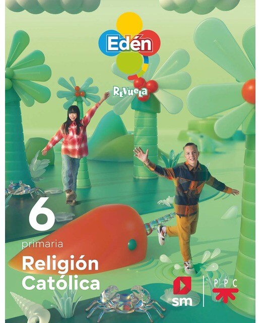 Imagen 0 de Religión católica. 6 Primaria. Edén. Revuela  (Tapa blanda)