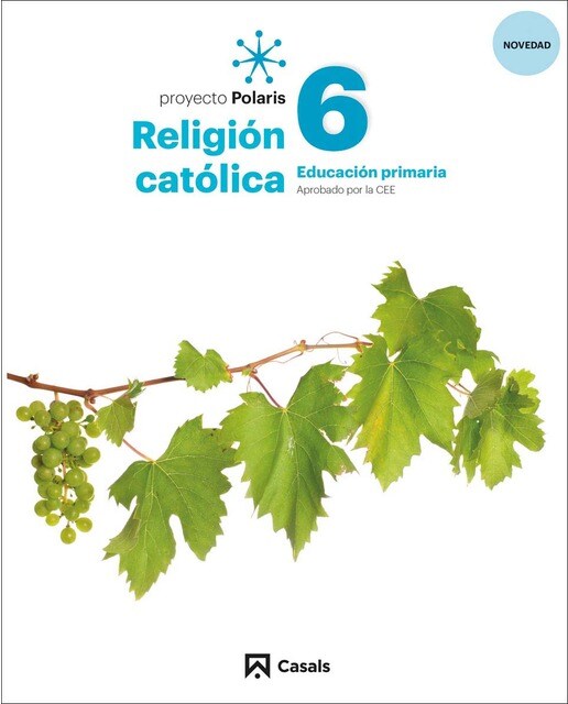 Portada de Religión católica 6 PRIM Polaris LOMLOE.