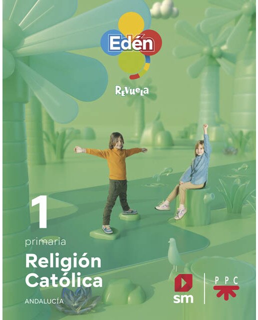 Religión Católica. 1 Primaria. Edén. Revuela. Andalucia  (Tapa blanda) 1